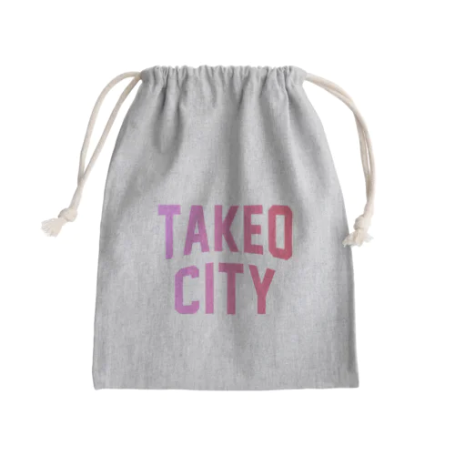 武雄市 TAKEO CITY Mini Drawstring Bag