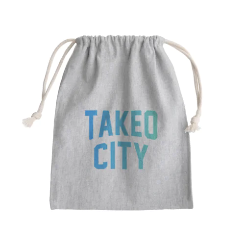 武雄市 TAKEO CITY Mini Drawstring Bag