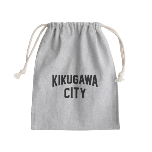 菊川市 KIKUGAWA CITY Mini Drawstring Bag