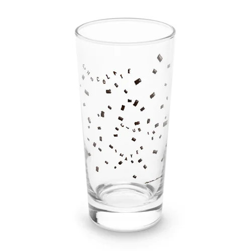もっと！パラパラチョコTシャツ Long Sized Water Glass