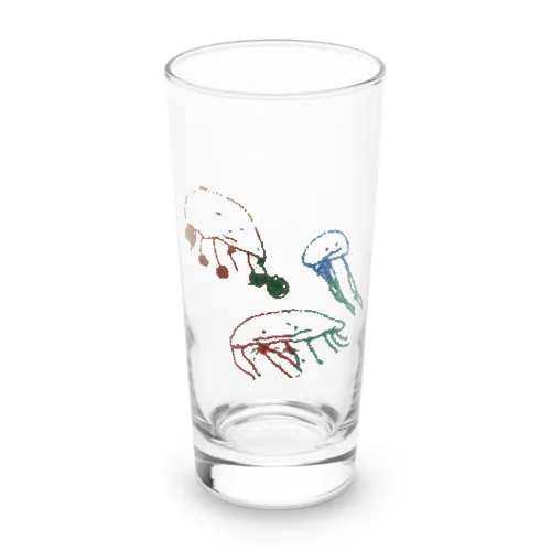3匹のクラゲ Long Sized Water Glass