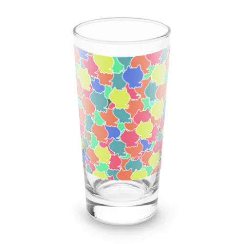 カラフル迷彩 Long Sized Water Glass