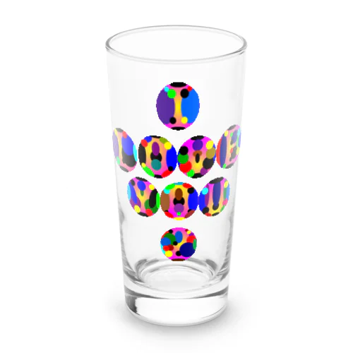 〇文字『I LOVE YOU2h.t.』 Long Sized Water Glass