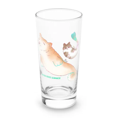 シバイヌアザラシと猫魚 Long Sized Water Glass