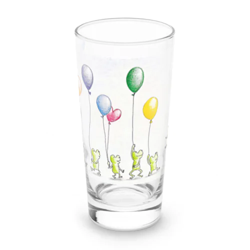 かえると風船 Long Sized Water Glass