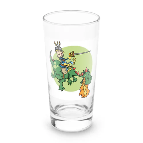 ドラゴン騎士のイラストグッズ Long Sized Water Glass