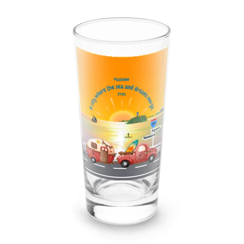 湘南藤沢（2430）夕焼けコレクション Long Sized Water Glass