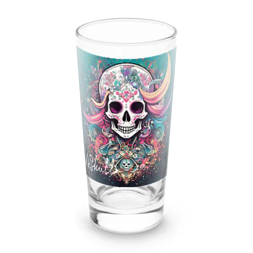Skull_002 Long Sized Water Glass