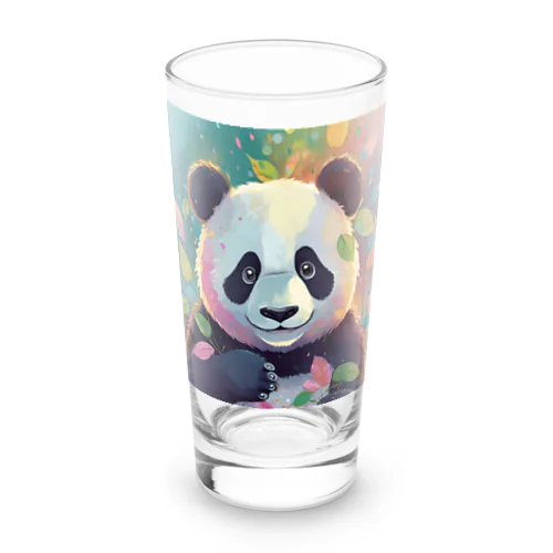 カラフルパンダ Long Sized Water Glass