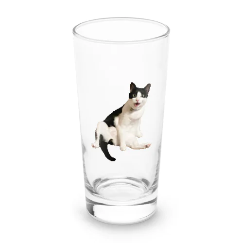 ぽんぽん太陽　ねこ Long Sized Water Glass