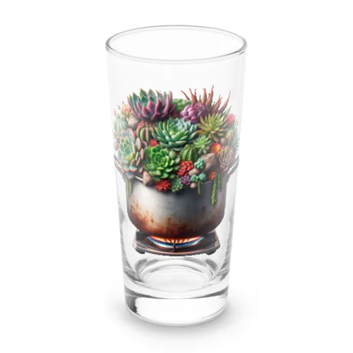 多肉の魔法煮込み Long Sized Water Glass