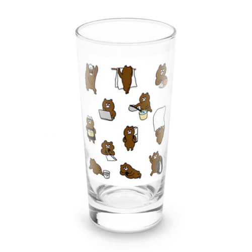 山小屋くまさん Long Sized Water Glass