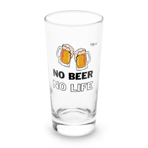 NO BEER NO LIFE Long Sized Water Glass