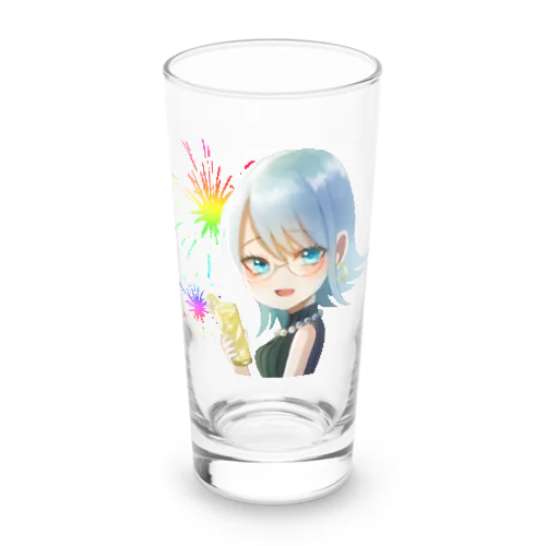 KanpaiGirl「花火大会ちゃん」グラス Long Sized Water Glass