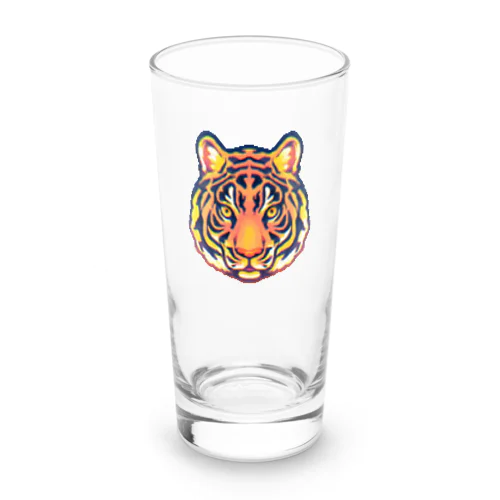 虎ちゃんフェイス Long Sized Water Glass