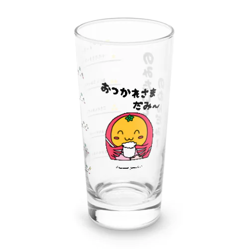 南伊勢町公式｜シュワッと！みかんソーダグラス Long Sized Water Glass