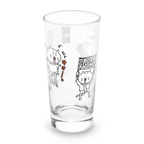 「オレたちニャポーター！」グラス 04「喜怒哀楽」 Long Sized Water Glass