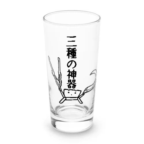 三種の神器 イラストグラス Long Sized Water Glass