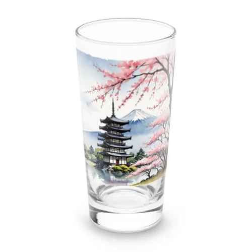 日本の風景 Long Sized Water Glass
