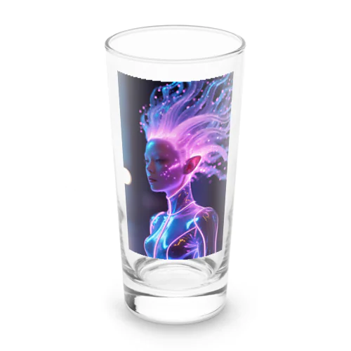 Luminous Particle-Hair Alien 発光粒子髪のエイリアン Long Sized Water Glass