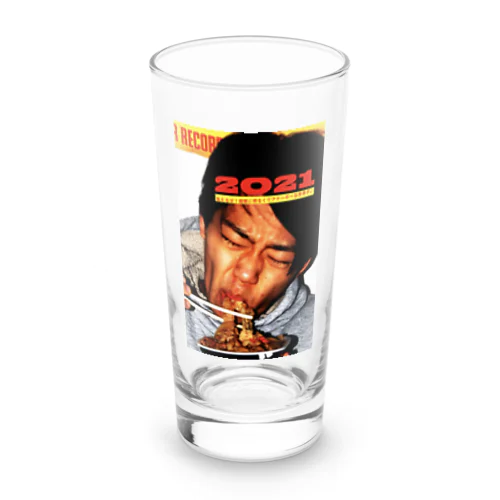 宮下年賀状Tシャツ(2021) Long Sized Water Glass
