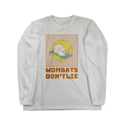 魔法の絨毯ウォンバット Long Sleeve T-Shirt