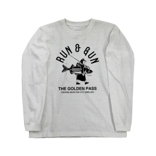 釣り柴犬 Long Sleeve T-Shirt
