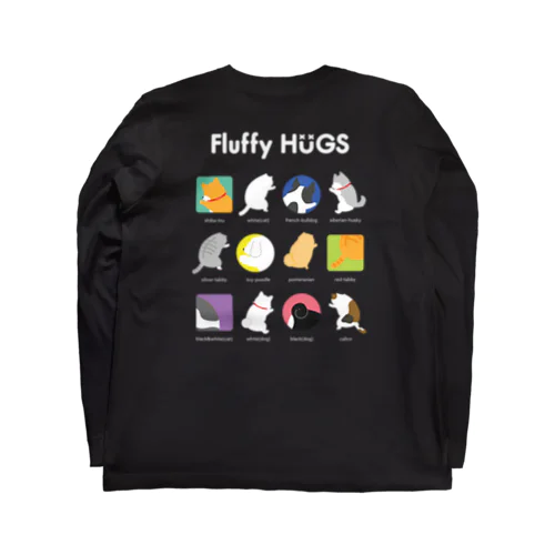 【フラハグ】動物がずらり Long Sleeve T-Shirt