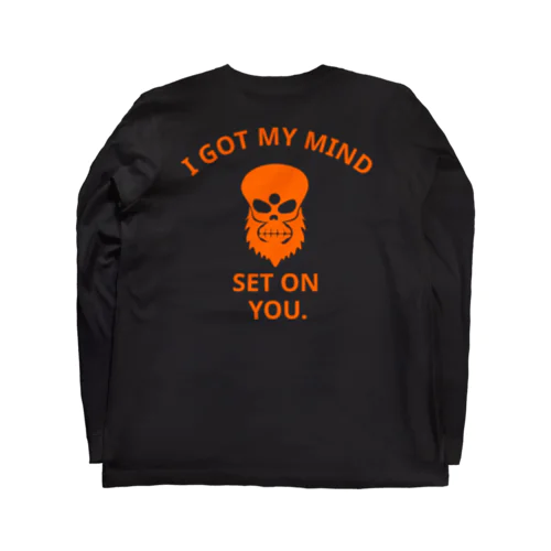I GOT MY MIND SET ON YOU.(橙) Long Sleeve T-Shirt