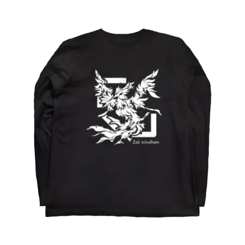 炎の精霊ザックのロゴＴシャツ・スウェット・パーカー Long Sleeve T-Shirt