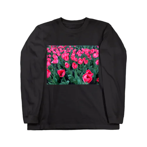 ウクライナのチューリップ Long Sleeve T-Shirt