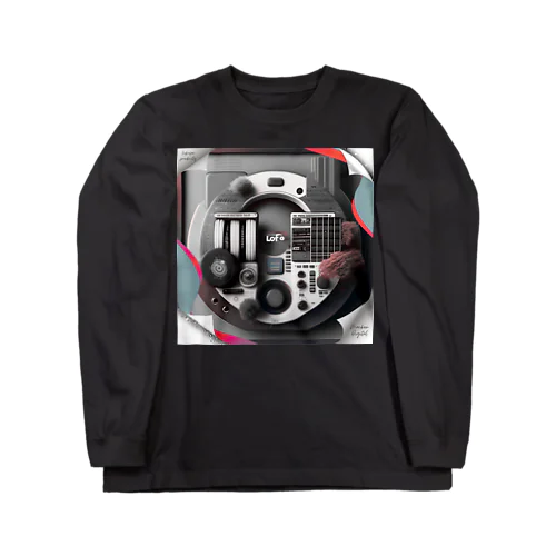 lofiアート盆栽ファンクmusic Long Sleeve T-Shirt