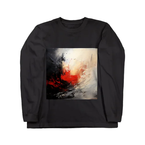 炎と煙 Long Sleeve T-Shirt