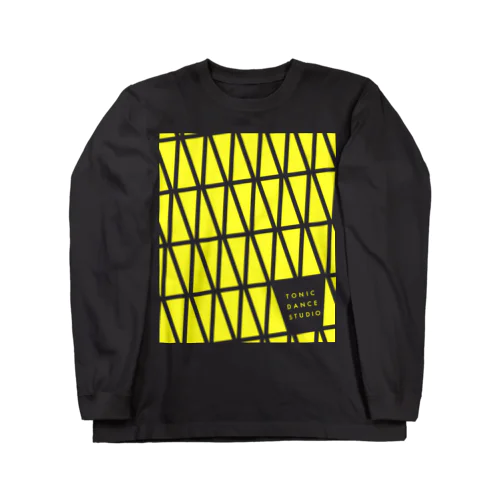 TDS モノグラム蛍光イエロー Long Sleeve T-Shirt