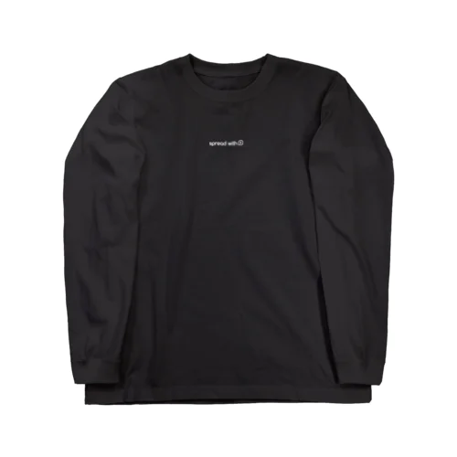 spreadwithシミ黒 Long Sleeve T-Shirt