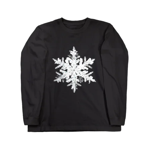 snowflakes雪の結晶Ver.2 Long Sleeve T-Shirt