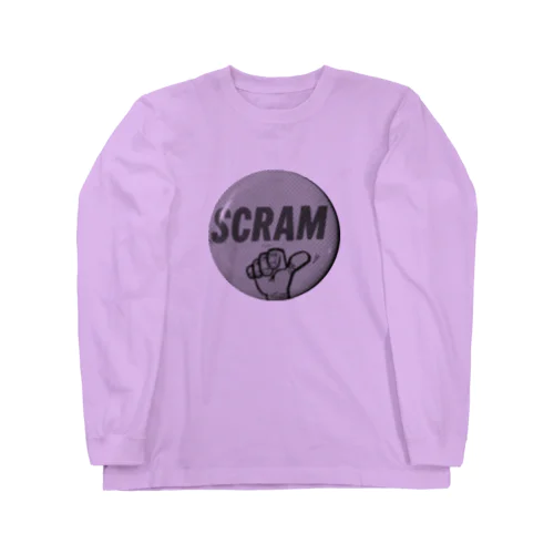 SCRAM "逃げろ！" Long Sleeve T-Shirt