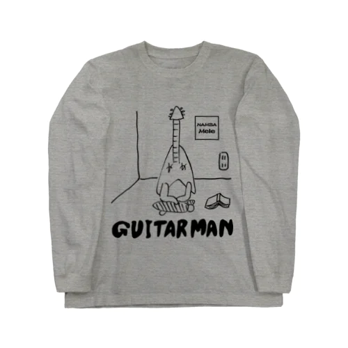 【大橋裕之氏デザイン】ギターマンロンT Long Sleeve T-Shirt