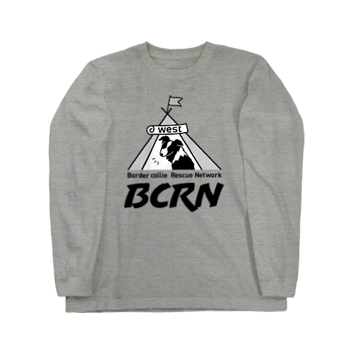 BCRN-westオリジナルロゴ黒 Long Sleeve T-Shirt