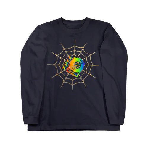 Spiderwebコンパストロピカル Long Sleeve T-Shirt