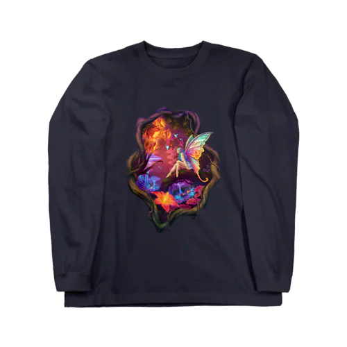森の妖精＜虹色の囁き＞ Long Sleeve T-Shirt