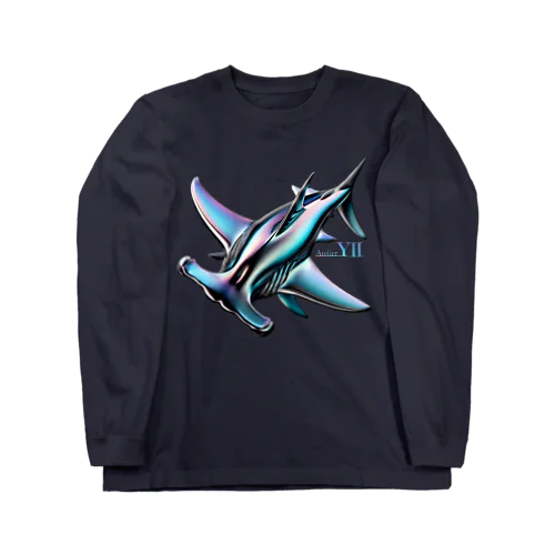 Titanium Hammerhead Shark Long Sleeve T-Shirt