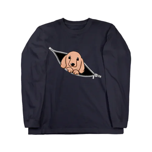 ミニチュアダックスフンド」ロングスリーブTシャツの通販