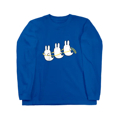 おばけうさぎ列車 Long Sleeve T-Shirt