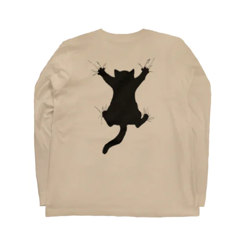 気まま黒猫（両面） Long Sleeve T-Shirt