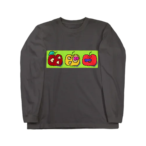 りんごのカタチの夢たち Long Sleeve T-Shirt