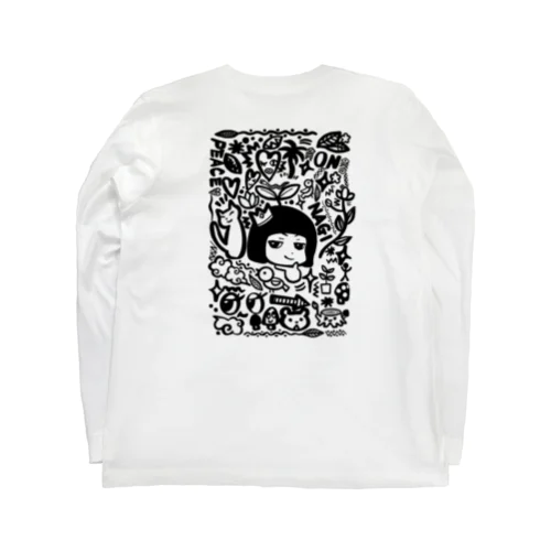 凪のれんしゅう着 (白) Long Sleeve T-Shirt