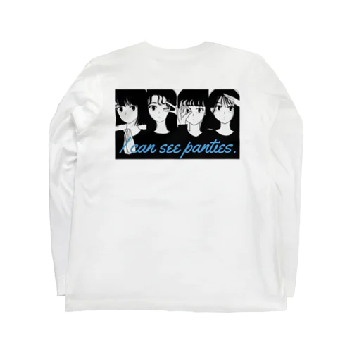 イケてるジェスチャーをする彼女たち(バックプリント) Long Sleeve T-Shirt
