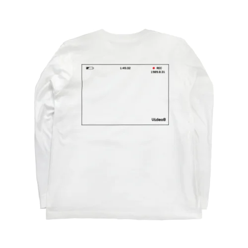 ８ミリビデオ録画　夏のオモイデ Long Sleeve T-Shirt