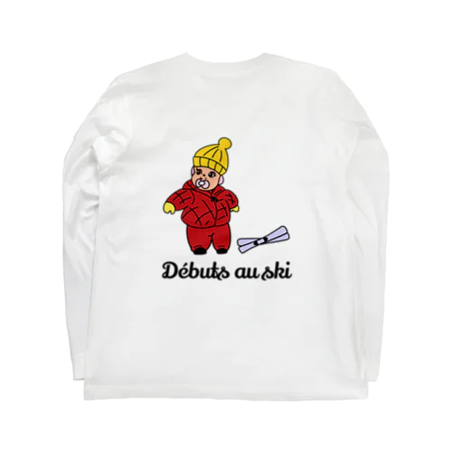 Débuts au ski Long Sleeve T-Shirt